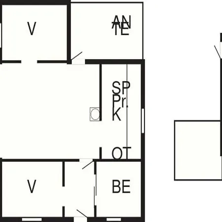 4 Person In Frederiksvaerk-by Traum Casa vacanze Frederiksværk